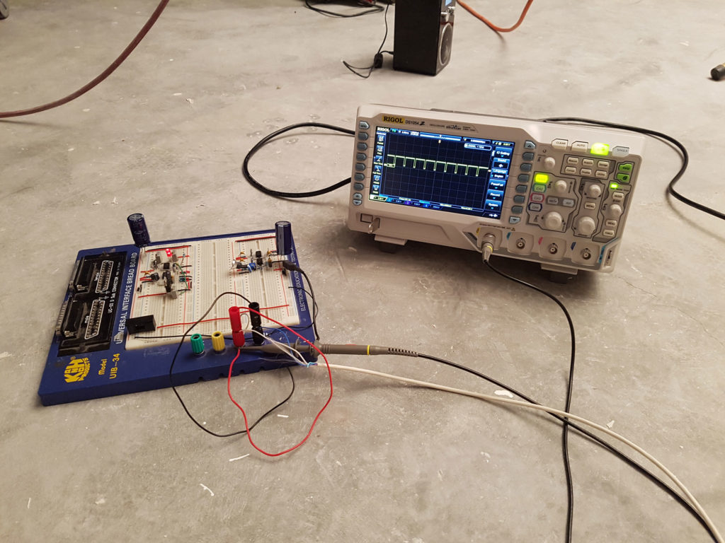 Scope and breadboard