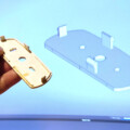 Broken backplate and 3D replacement