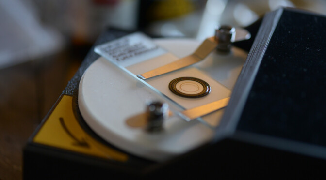 High-end lab instrument from an old hard drive